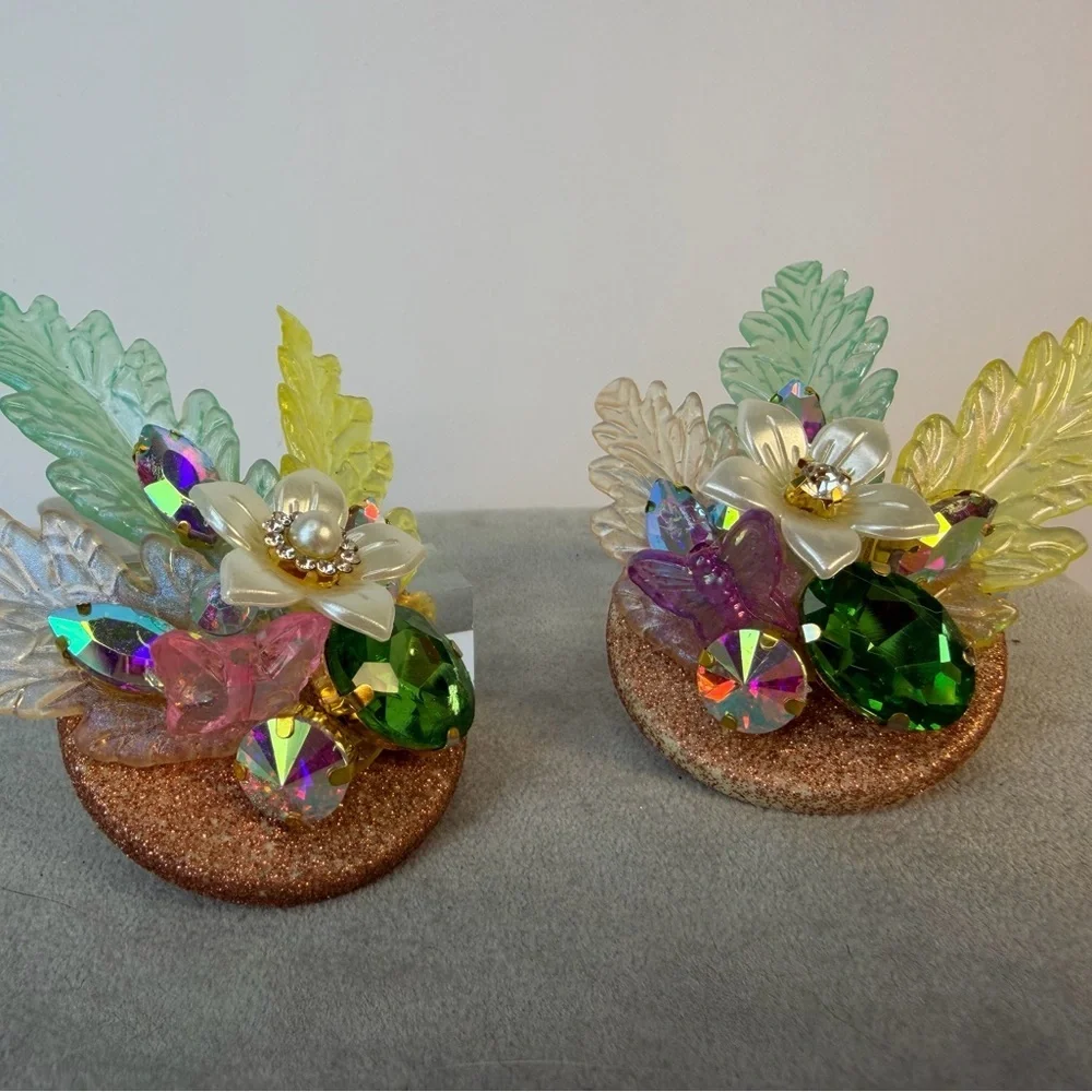 Handmade festival / carnival earrings